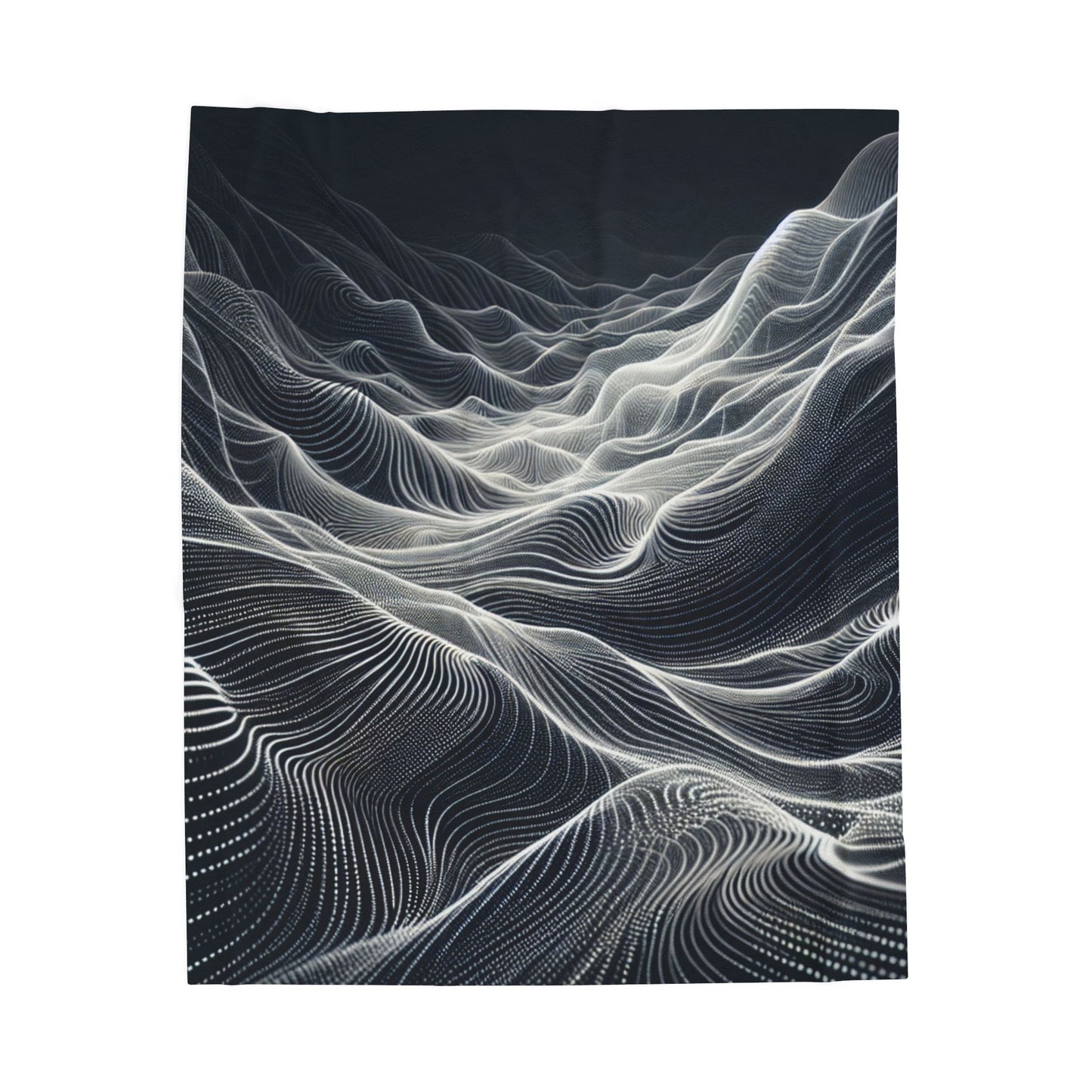 Waves of Infinity - Plush Blanket