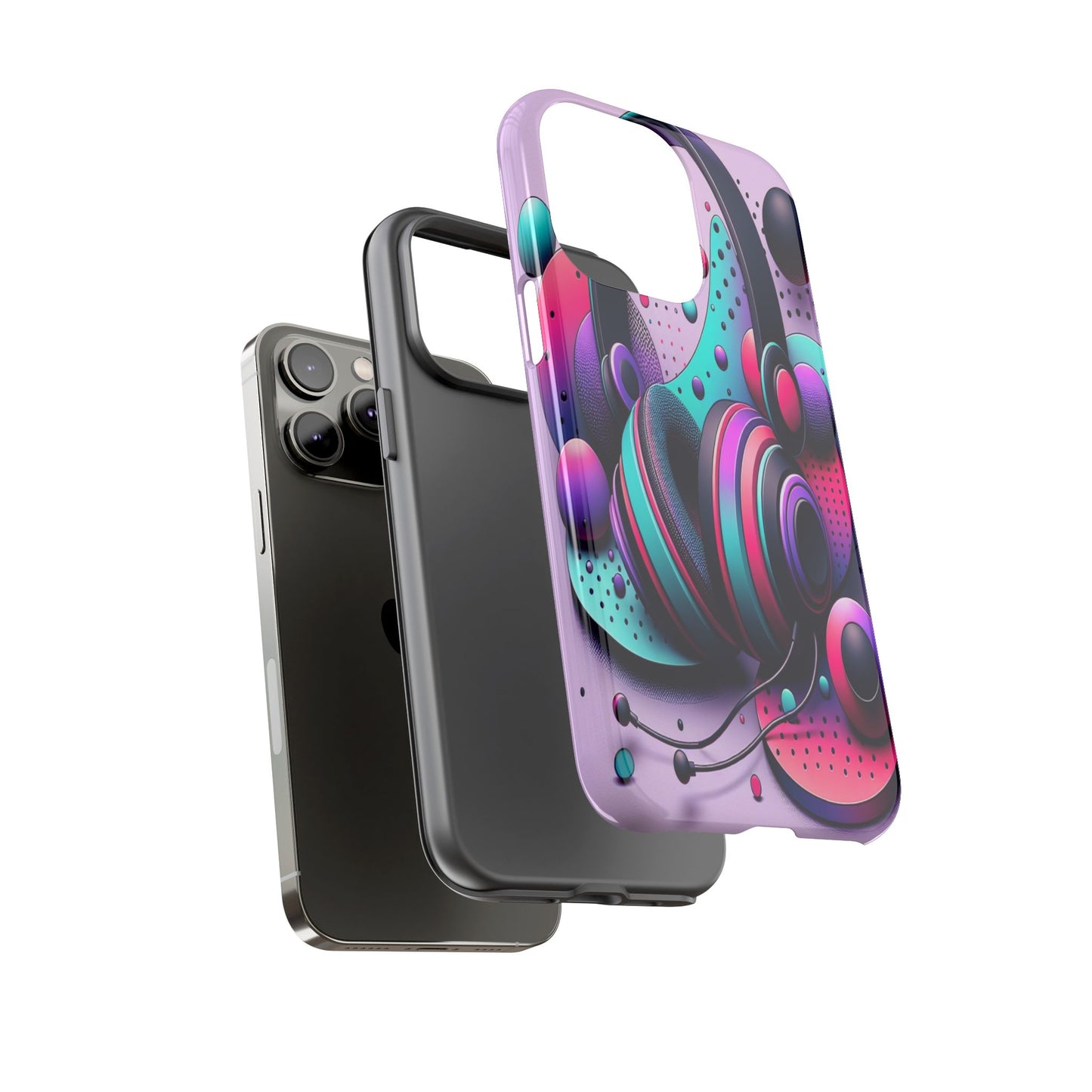 Rhythmic Echoes - Phone Case