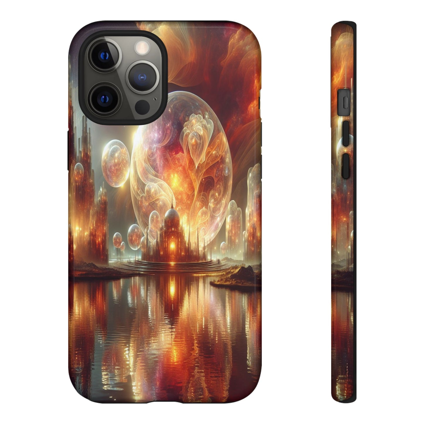 Protective Celestial Dreamscape Iphone Case Compatible With Iphone 16 15 14 - Phone Cover