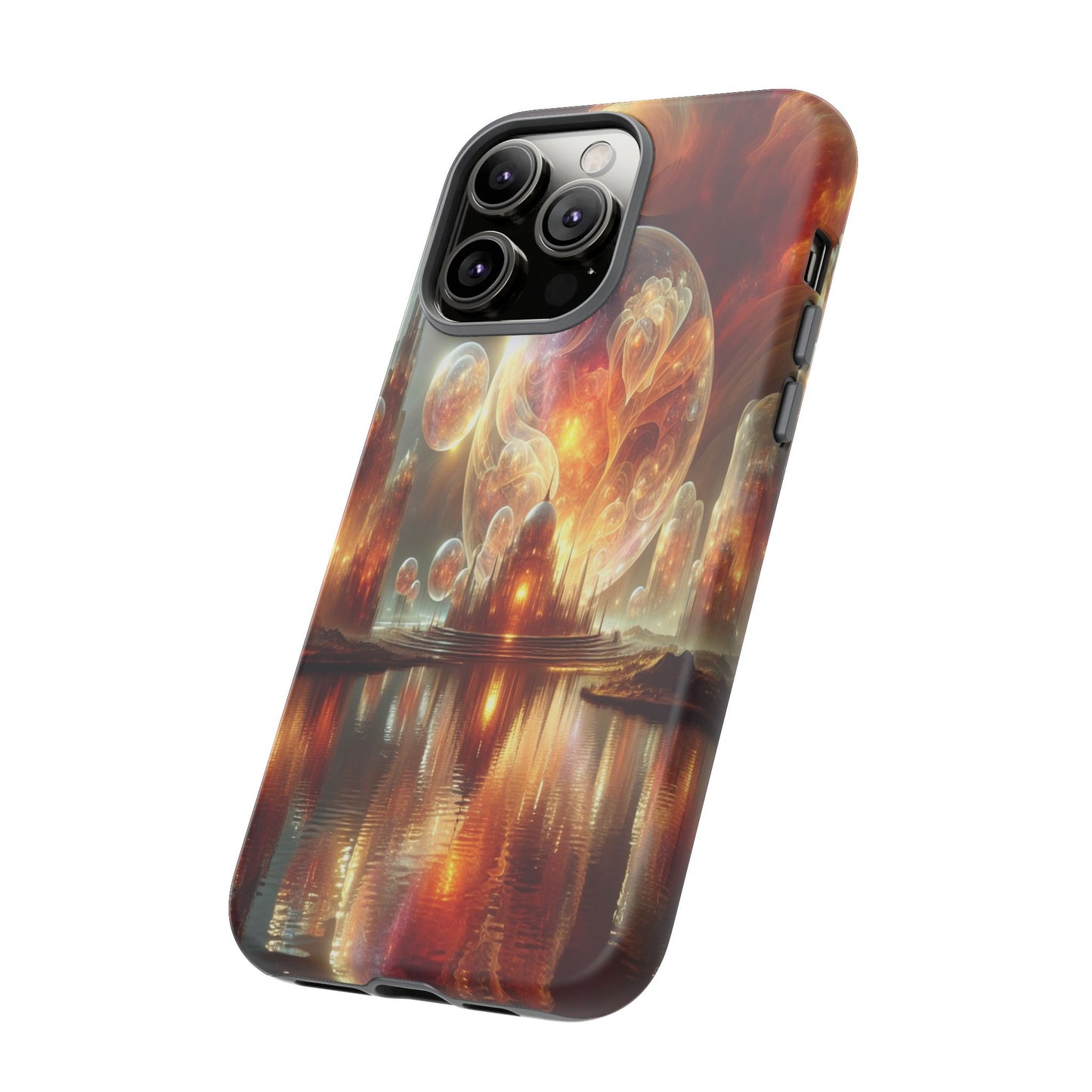 Protective Celestial Dreamscape Iphone Case Compatible With Iphone 16 15 14 - Phone Cover