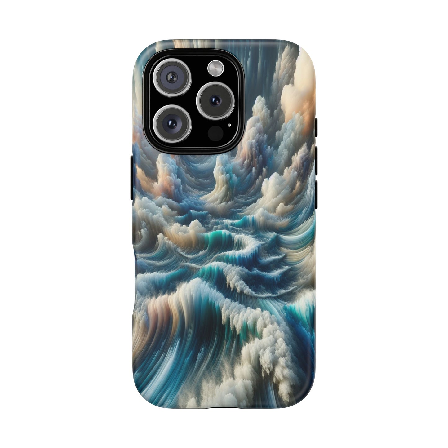 Waves of Clouded Light - Phone Case