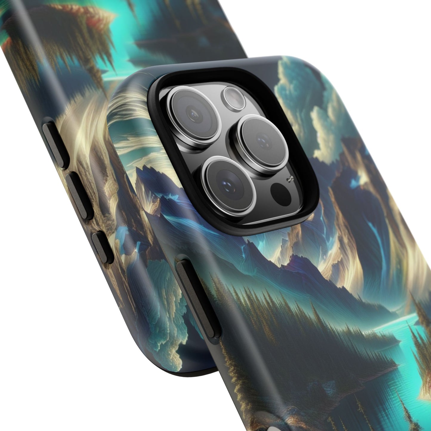 Custom ProtectiveMajestic Peaks and Tranquil WatersIphone Case Compatible With Iphone 16 15 14 - Phone Cover