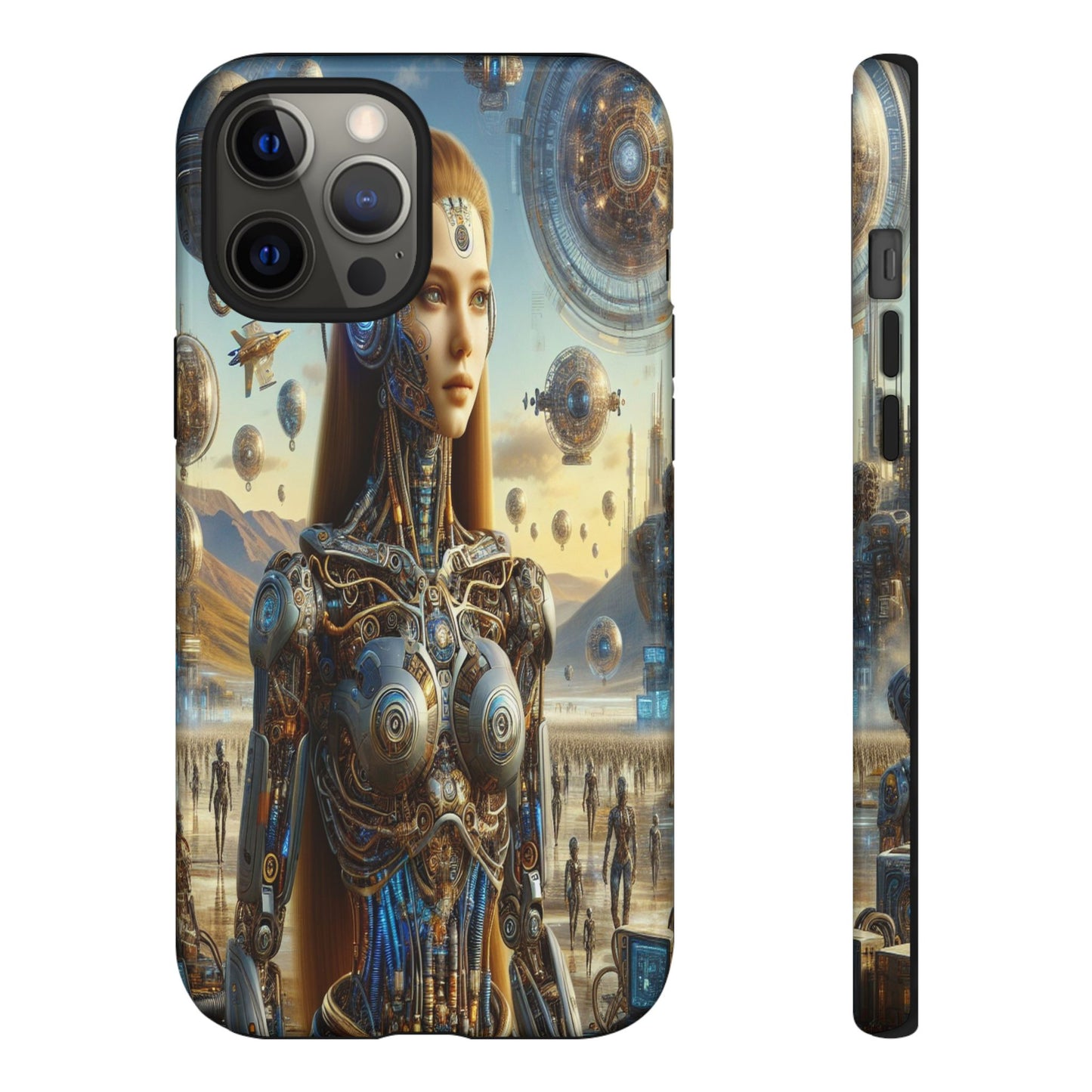 Futuristic Realm of Technology - Phone Case