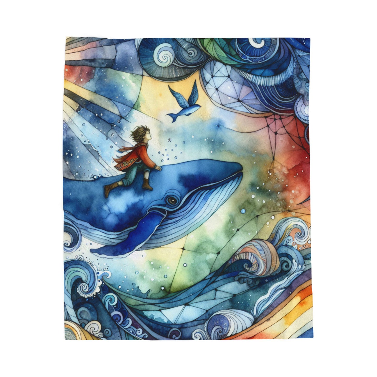 Journey Beyond Boundaries - Plush Blanket