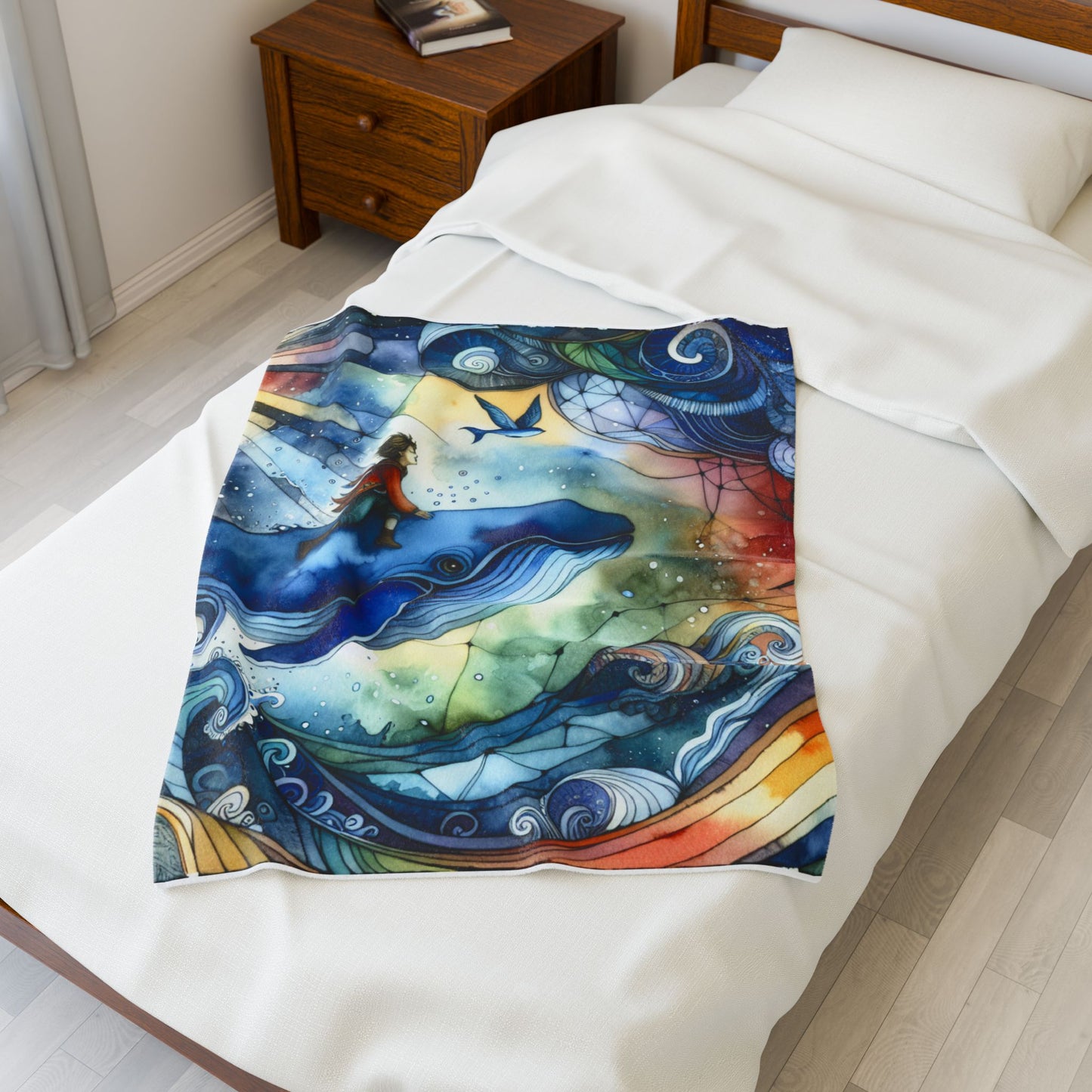 Journey Beyond Boundaries - Plush Blanket