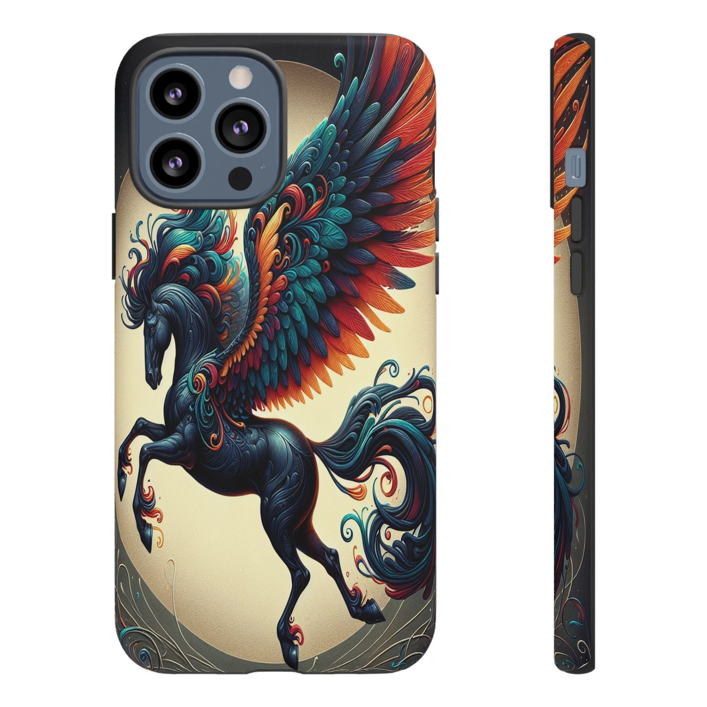 Winged Fantasy in Motion - Phone Case