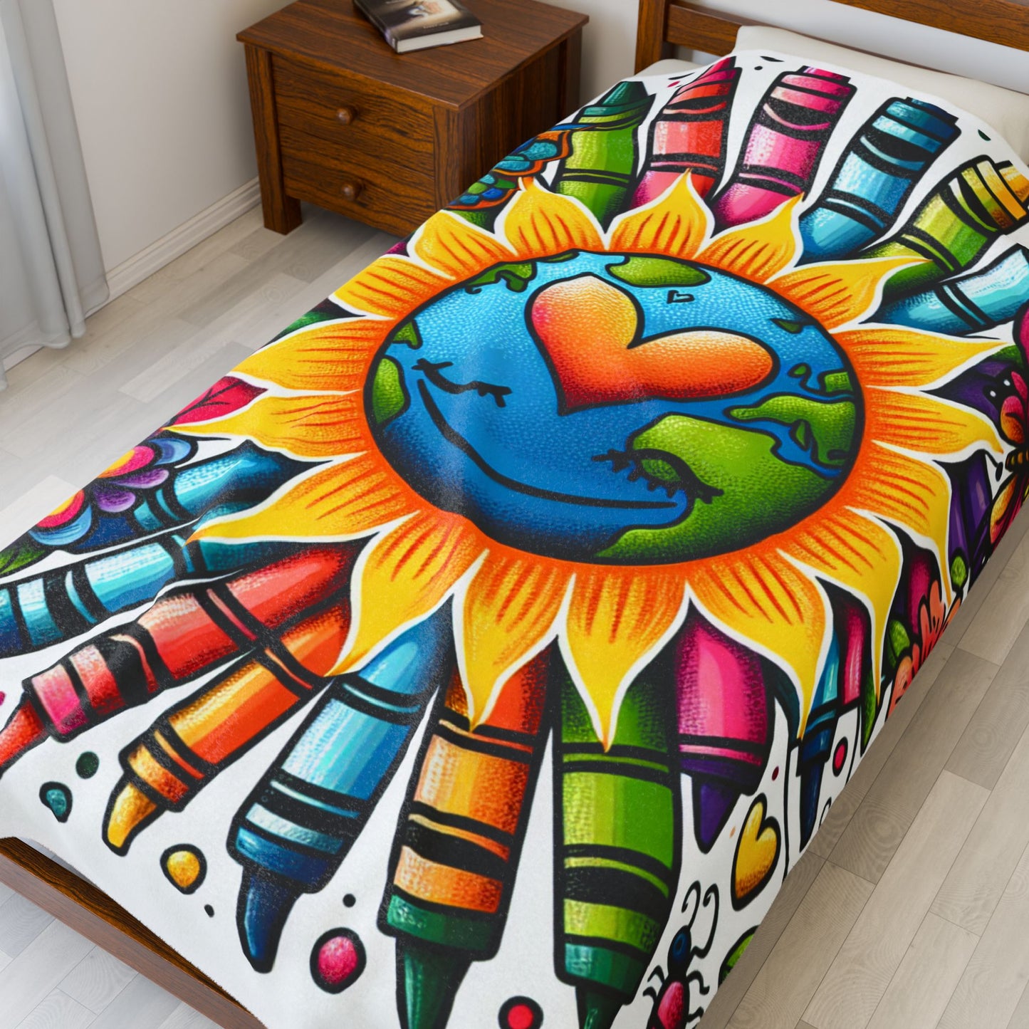 Joyful Creation Fiesta - Plush Blanket