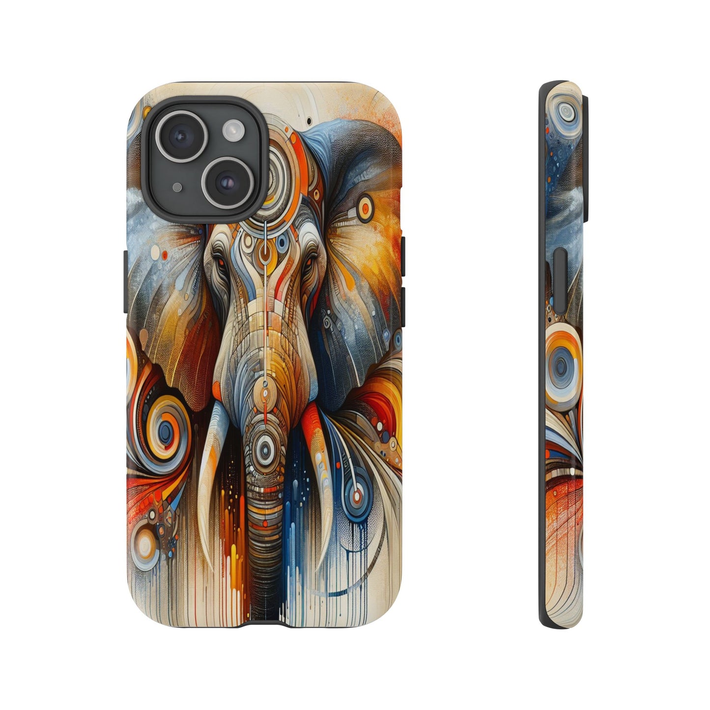 Elephant Kaleidoscope - Phone Case