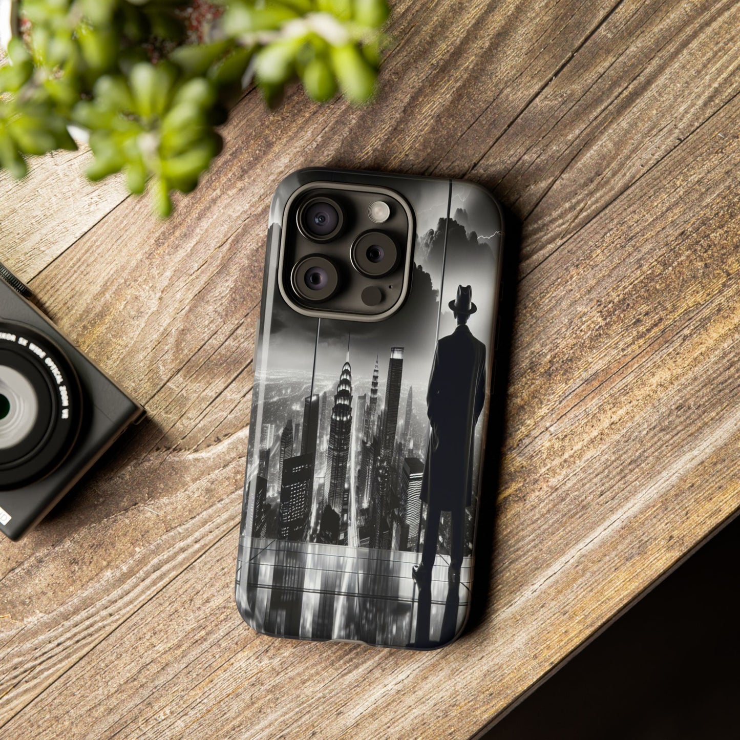 City from the Shadows - Phone Case