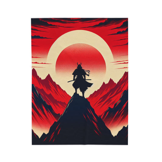 Warrior at Dawn - Plush Blanket