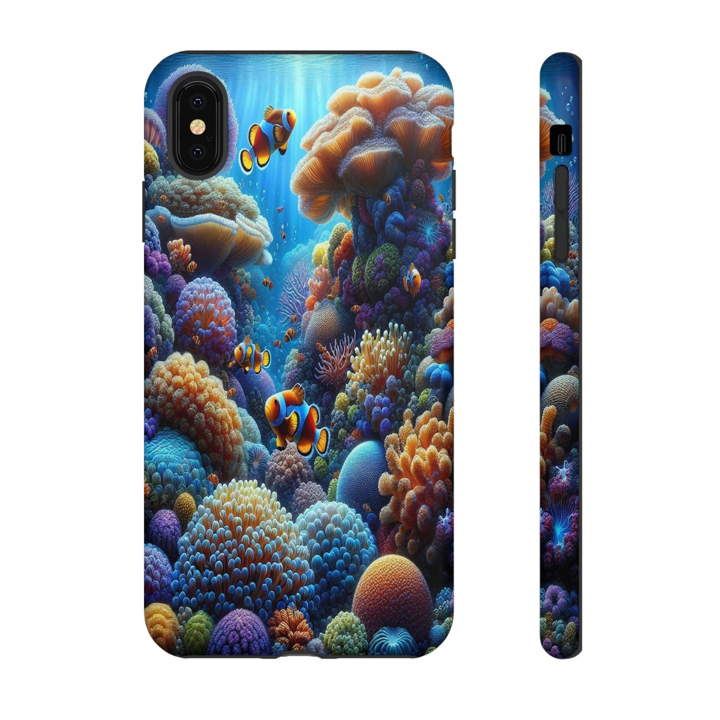 Custom ProtectiveUnderwater Paradise Alive with ColorIphone Case Compatible With Iphone 16 15 14 - Phone Cover