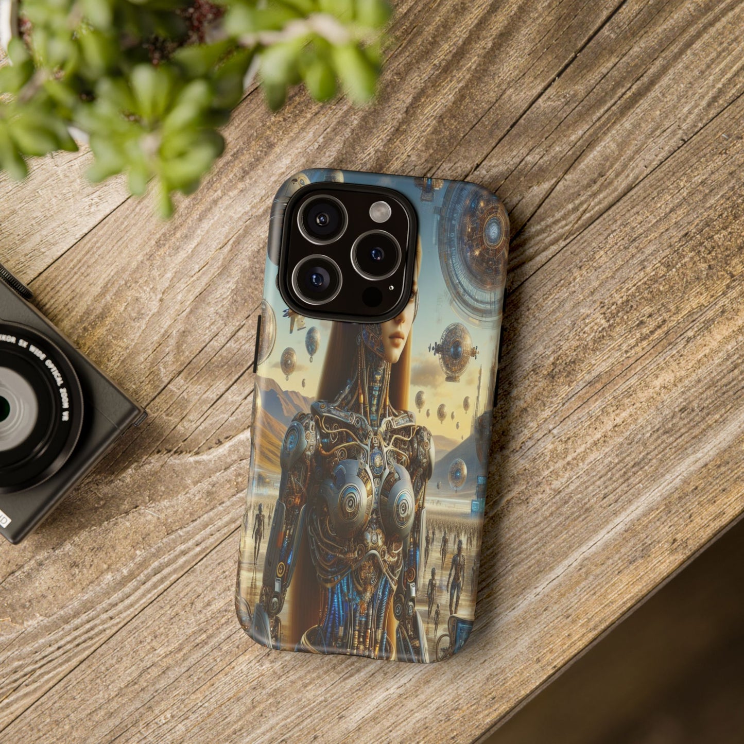 Futuristic Realm of Technology - Phone Case