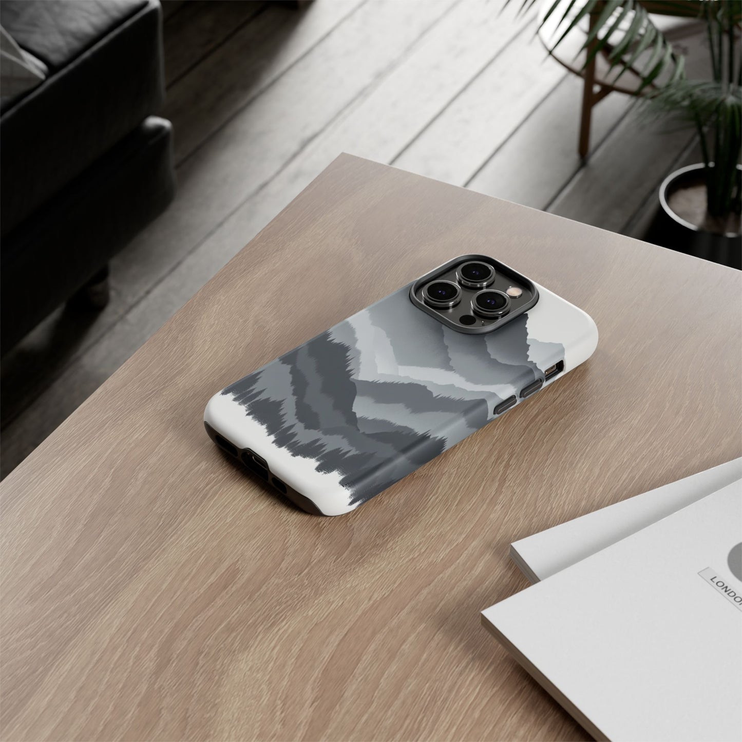 Layers of Misty Peaks - Phone Case