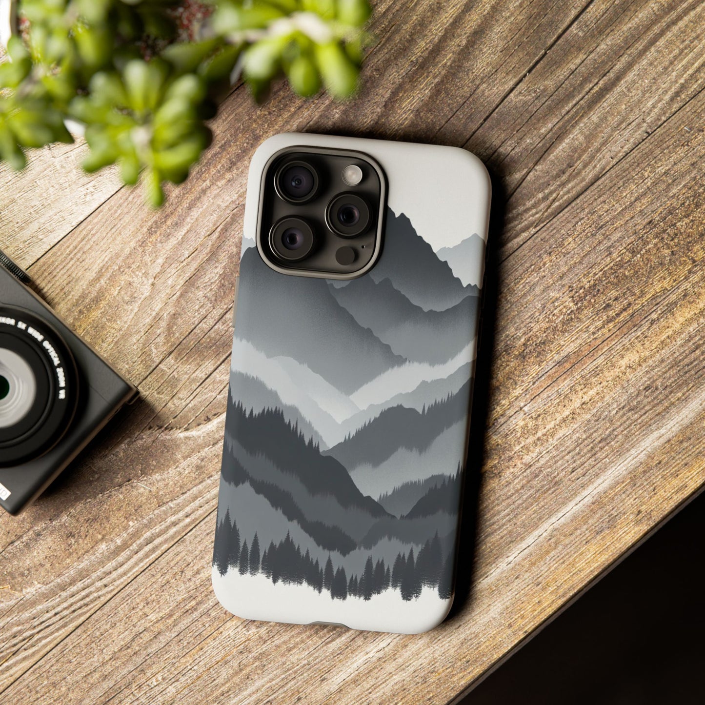 Layers of Misty Peaks - Phone Case