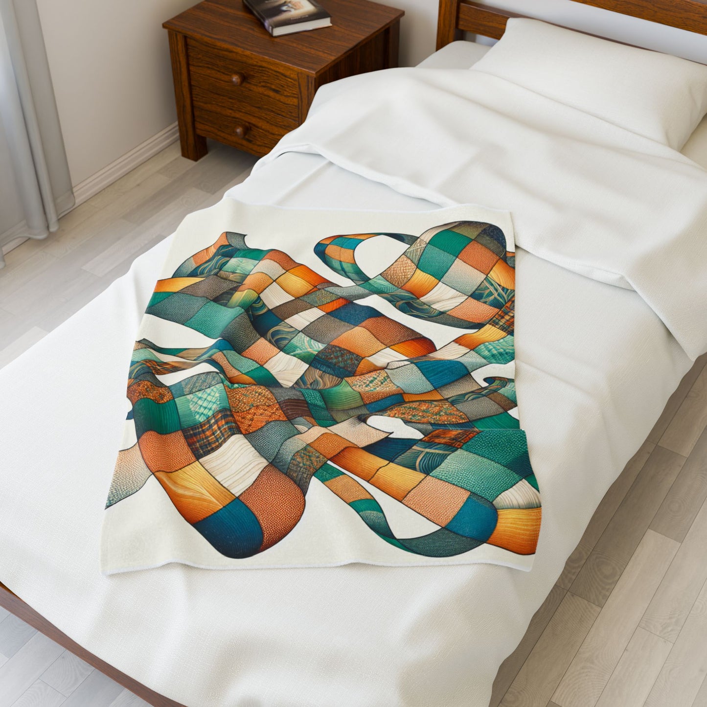 Ribbon Tapestry Dance - Plush Blanket