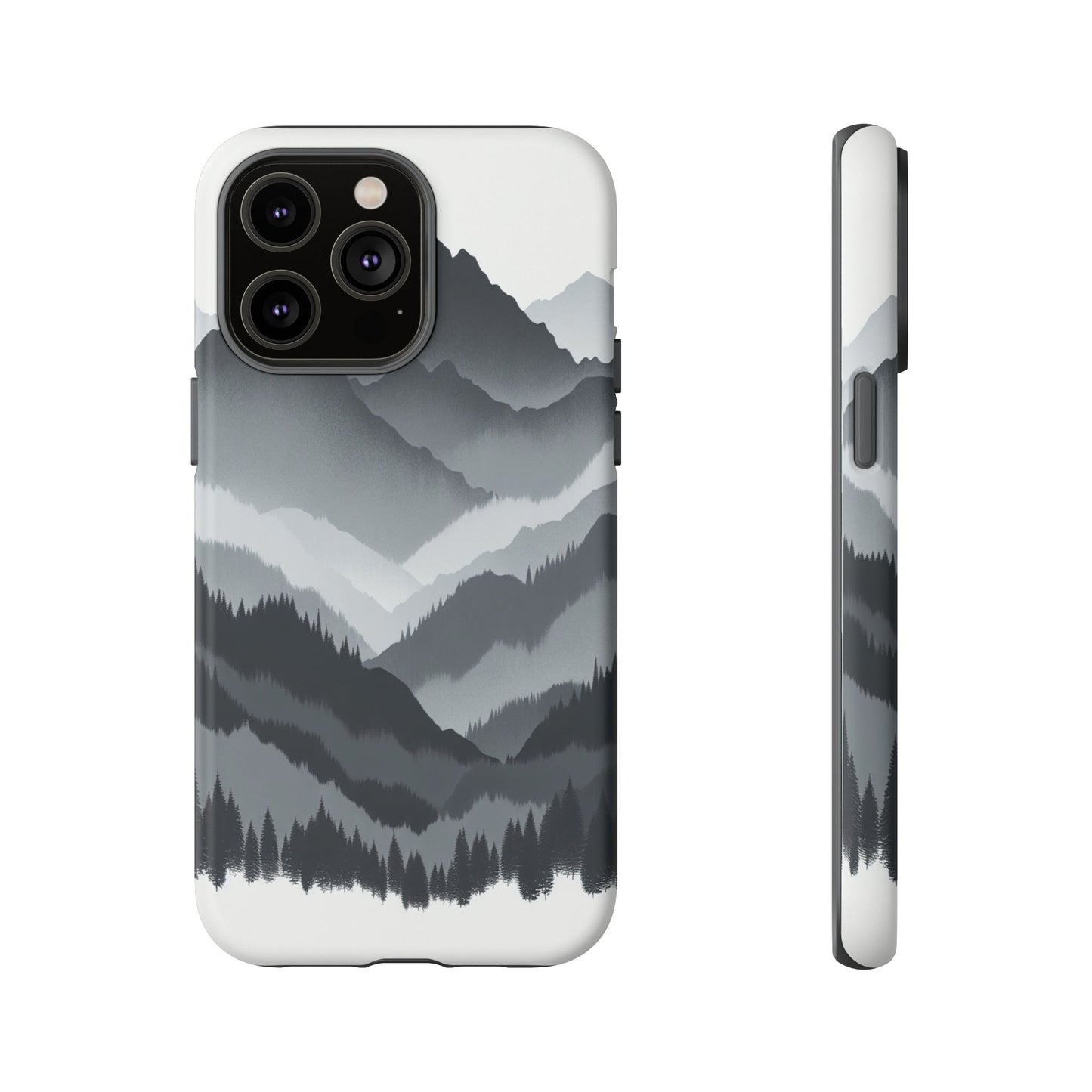 Layers of Misty Peaks - Phone Case