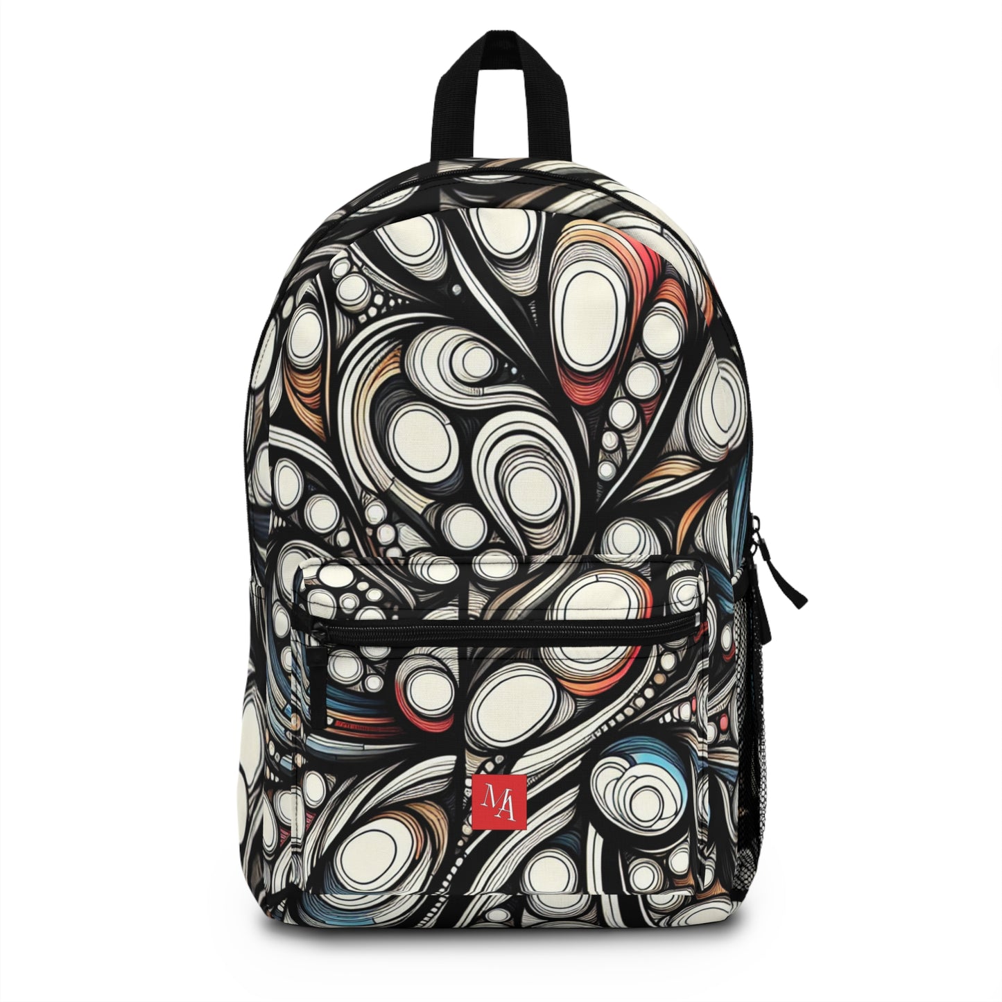 Whimsical Patterns in Motion- Backpack