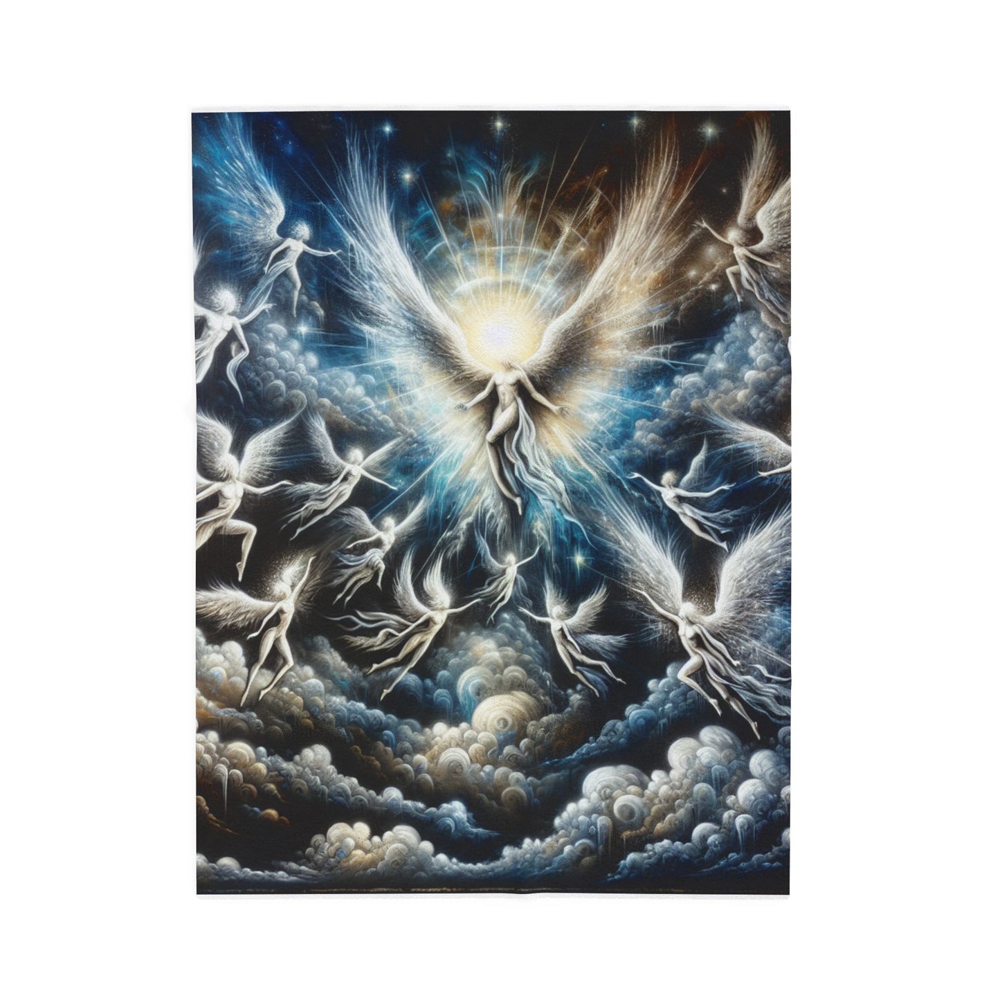 Cosmic Ascension - Plush Blanket