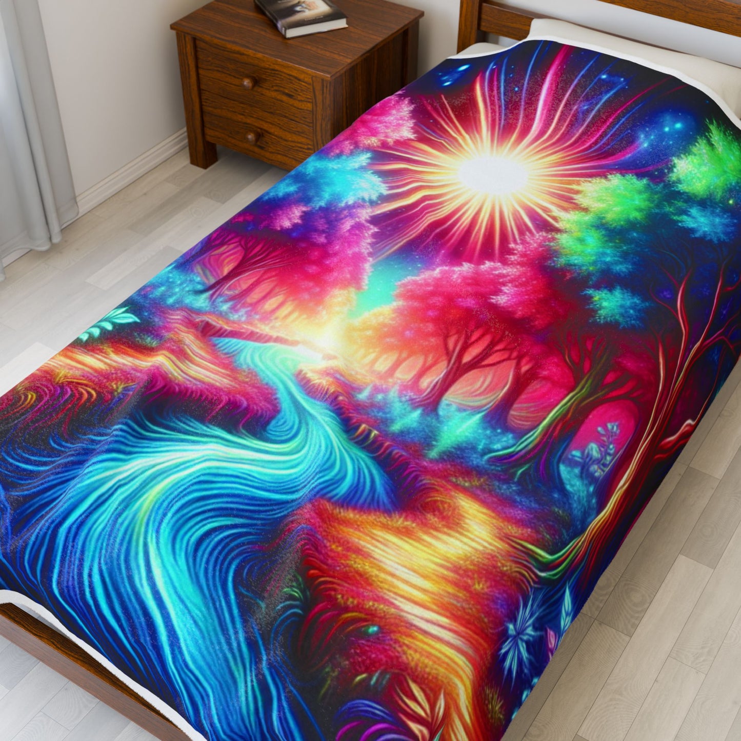 Enchanted Radiance - Plush Blanket