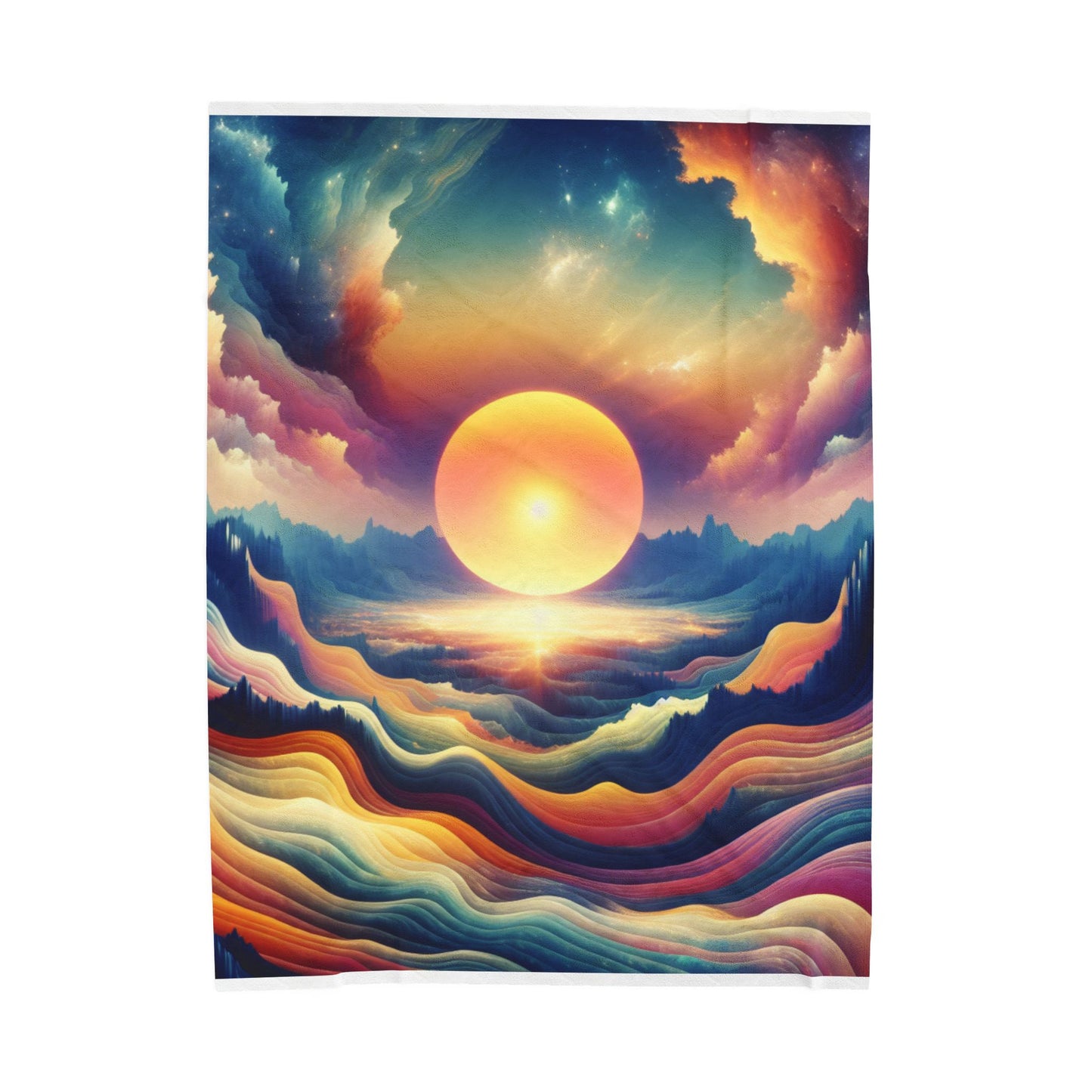 Solar Rhapsody - Plush Blanket