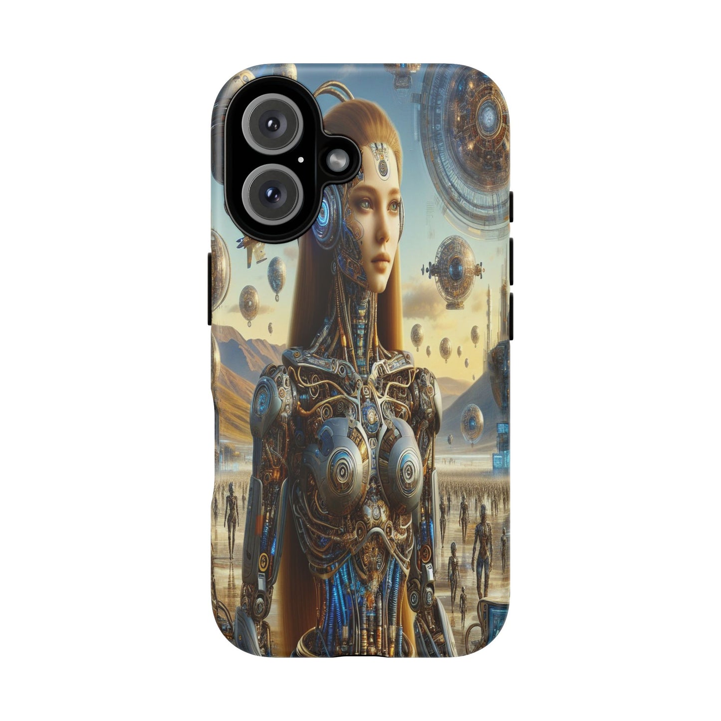 Futuristic Realm of Technology - Phone Case