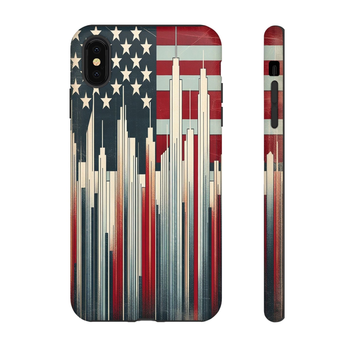 Skyline and Stars Unite - Phone Case