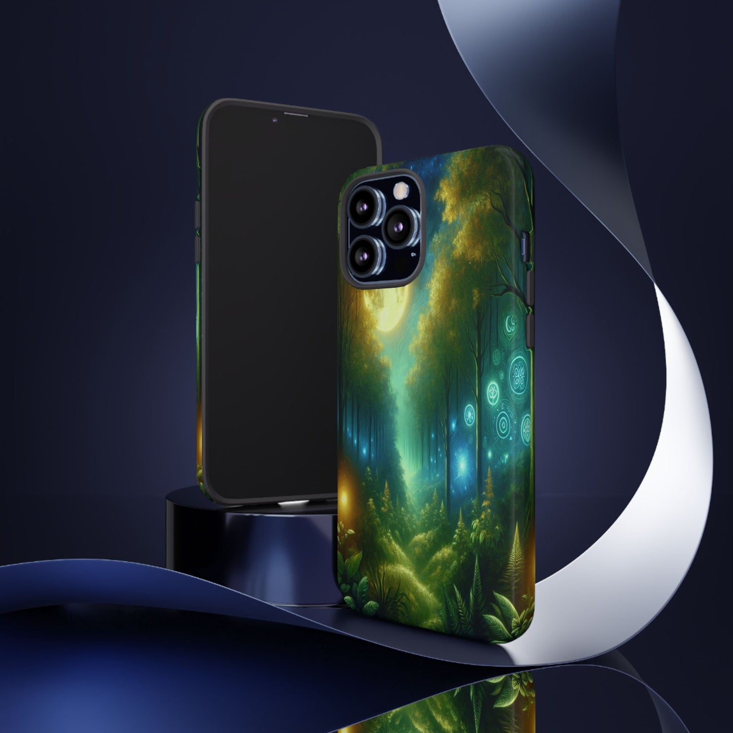Moonlit Forest Wonders - Phone Case