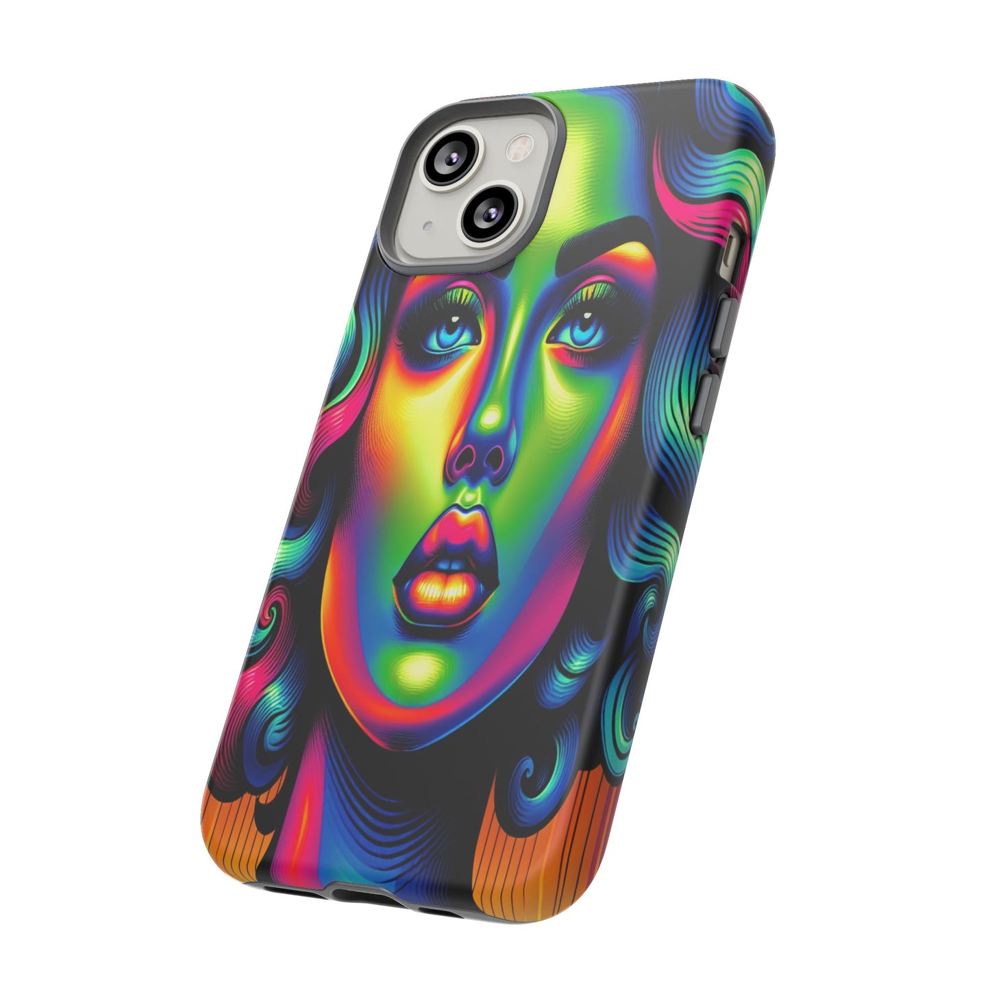 Custom Protective Spectrum Radiance Iphone Case Compatible With Iphone 16 15 14 - Phone Cover