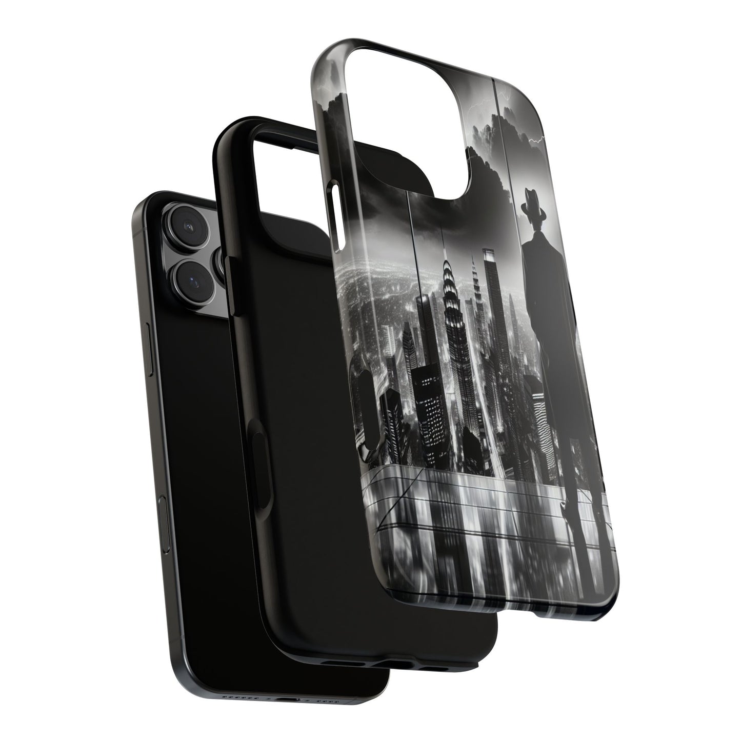 City from the Shadows - Phone Case