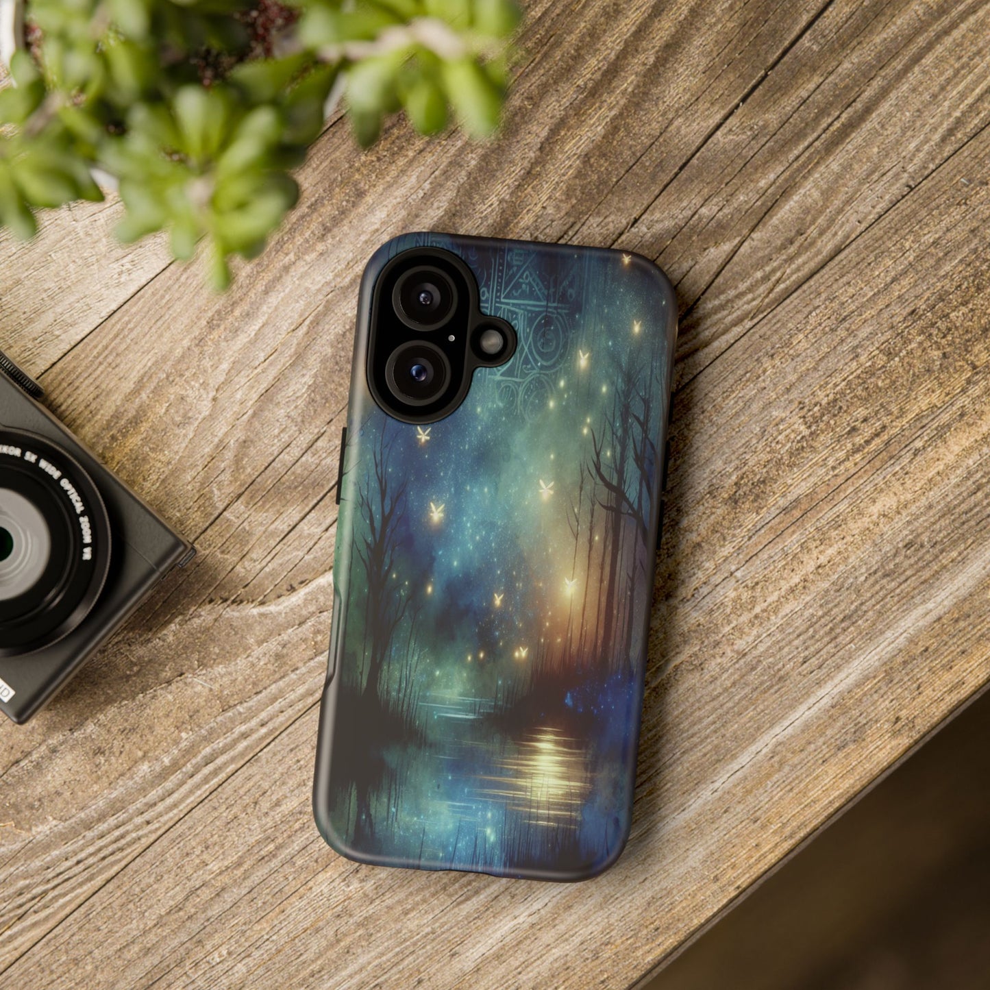 Starlit Fantasy Forest - Phone Case