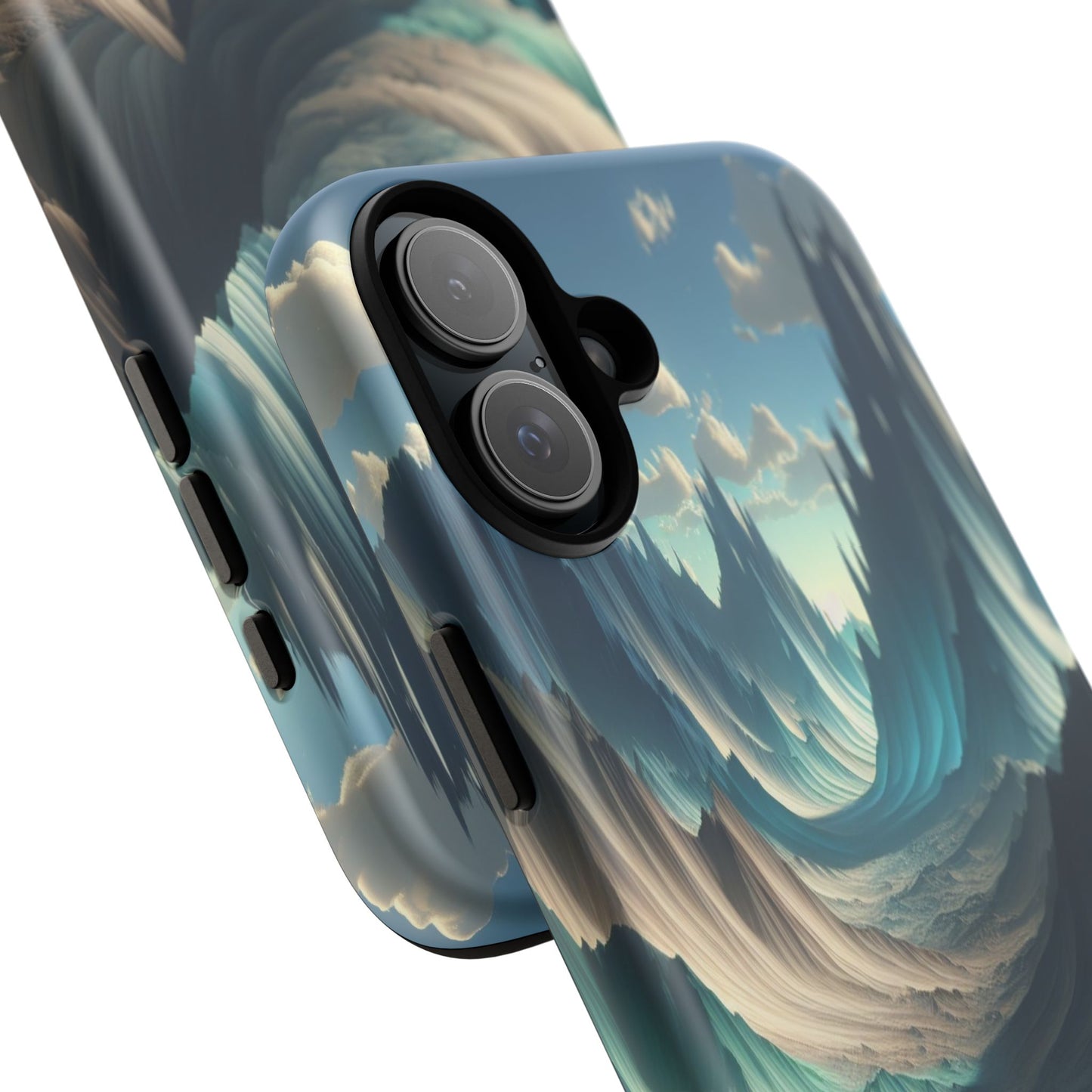 Whispering Peaks of Imagination - Phone Case