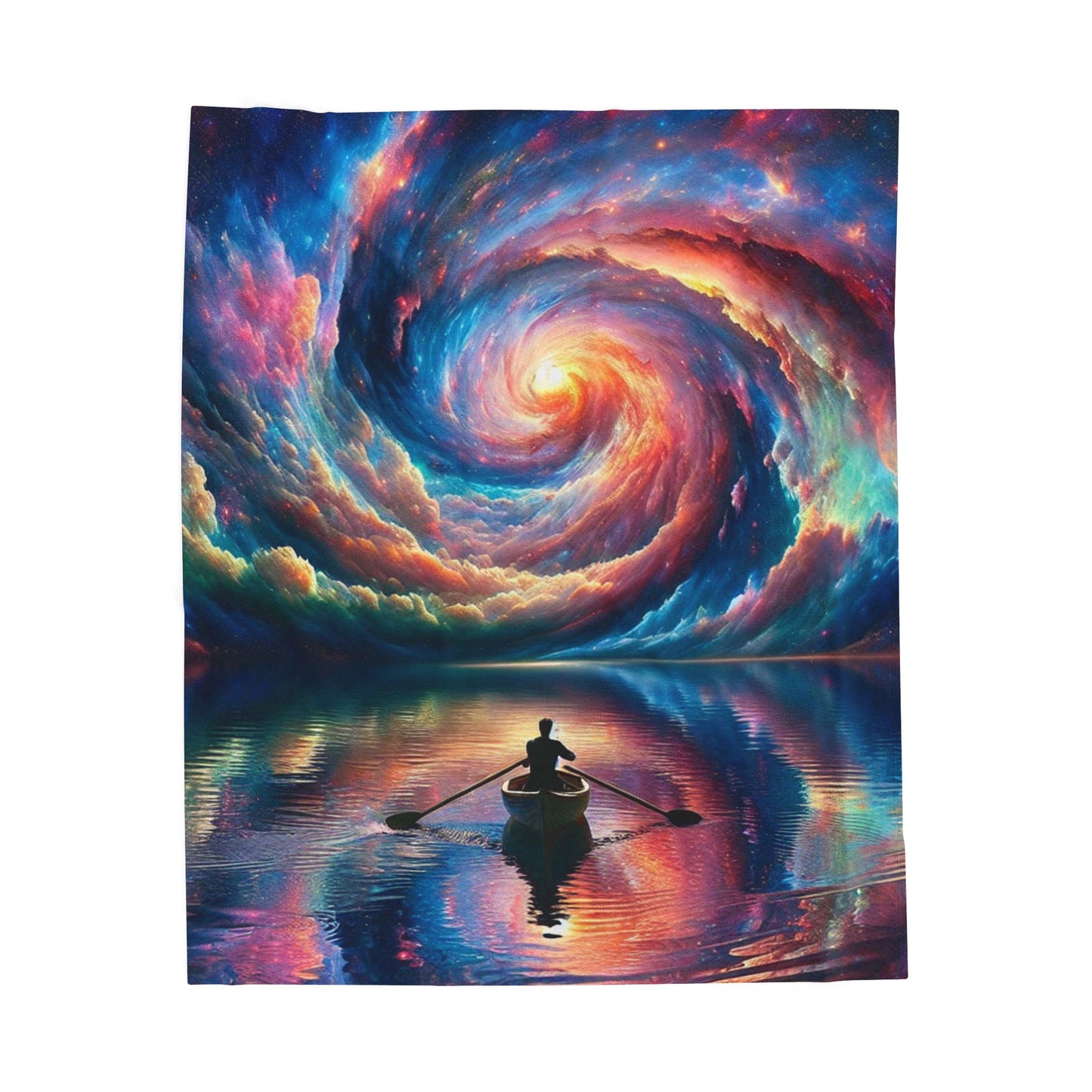 Voyage into Infinity - Plush Blanket