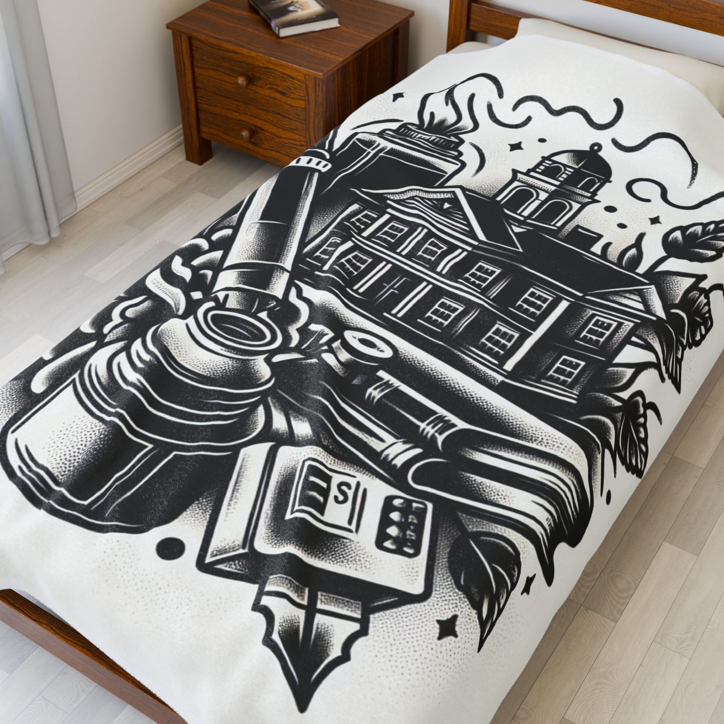 Academic Heritage and Scientific Pursuit- Plush Blanket