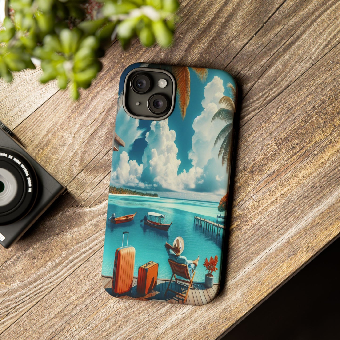 Island Escape Oasis - Phone Case