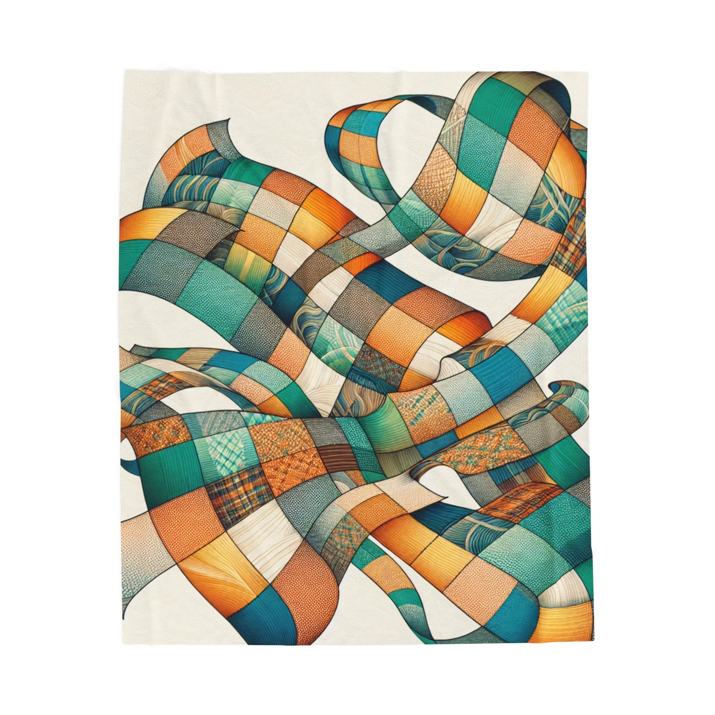 Ribbon Tapestry Dance - Plush Blanket