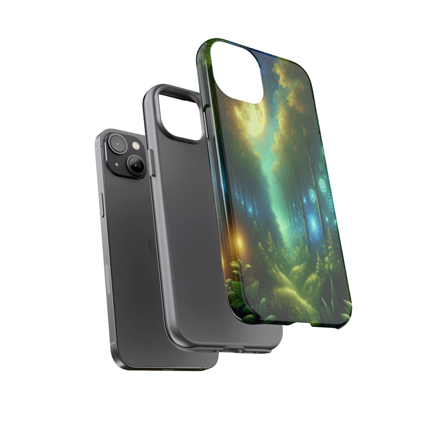 Moonlit Forest Wonders - Phone Case