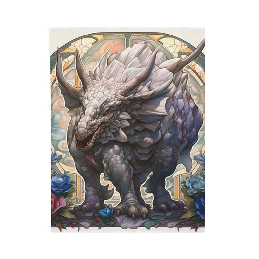 Guardian of the Thorns- Plush Blanket