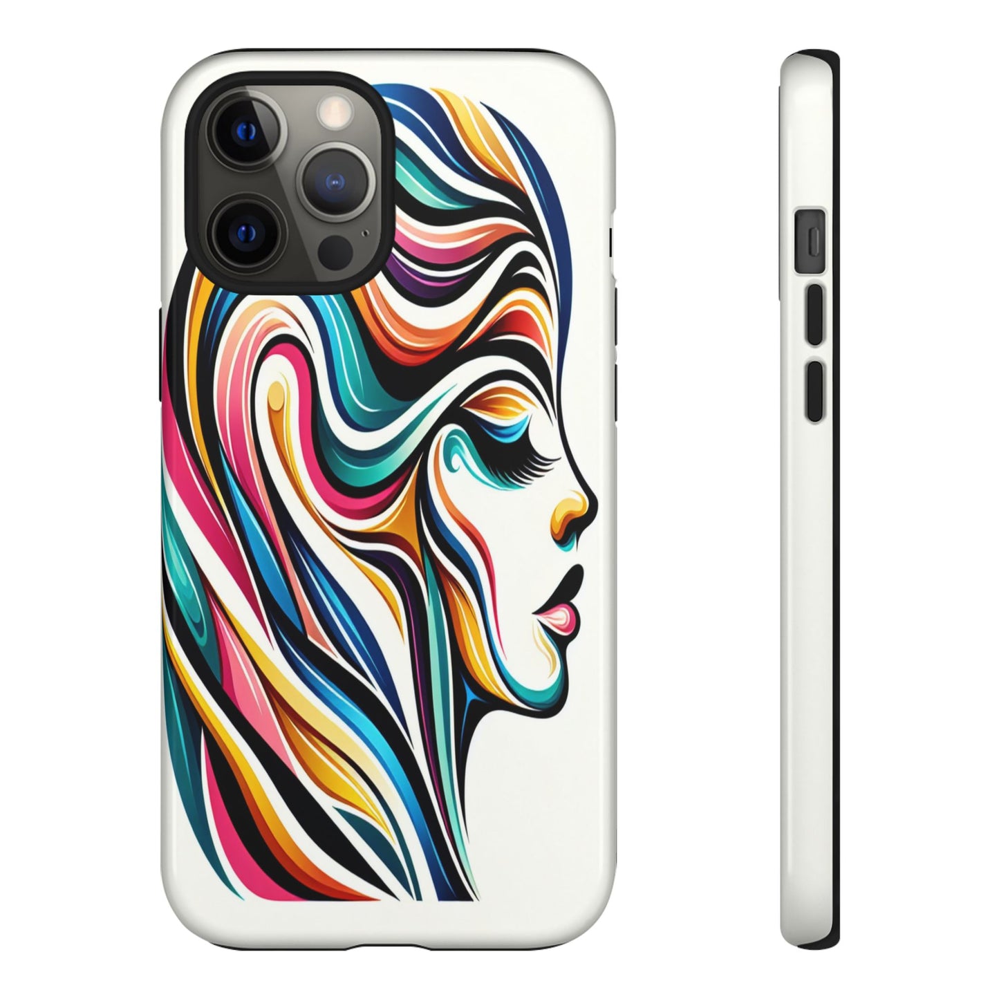 Custom ProtectiveRadiant WhirlsIphone Case Compatible With Iphone 16 15 14 - Phone Cover