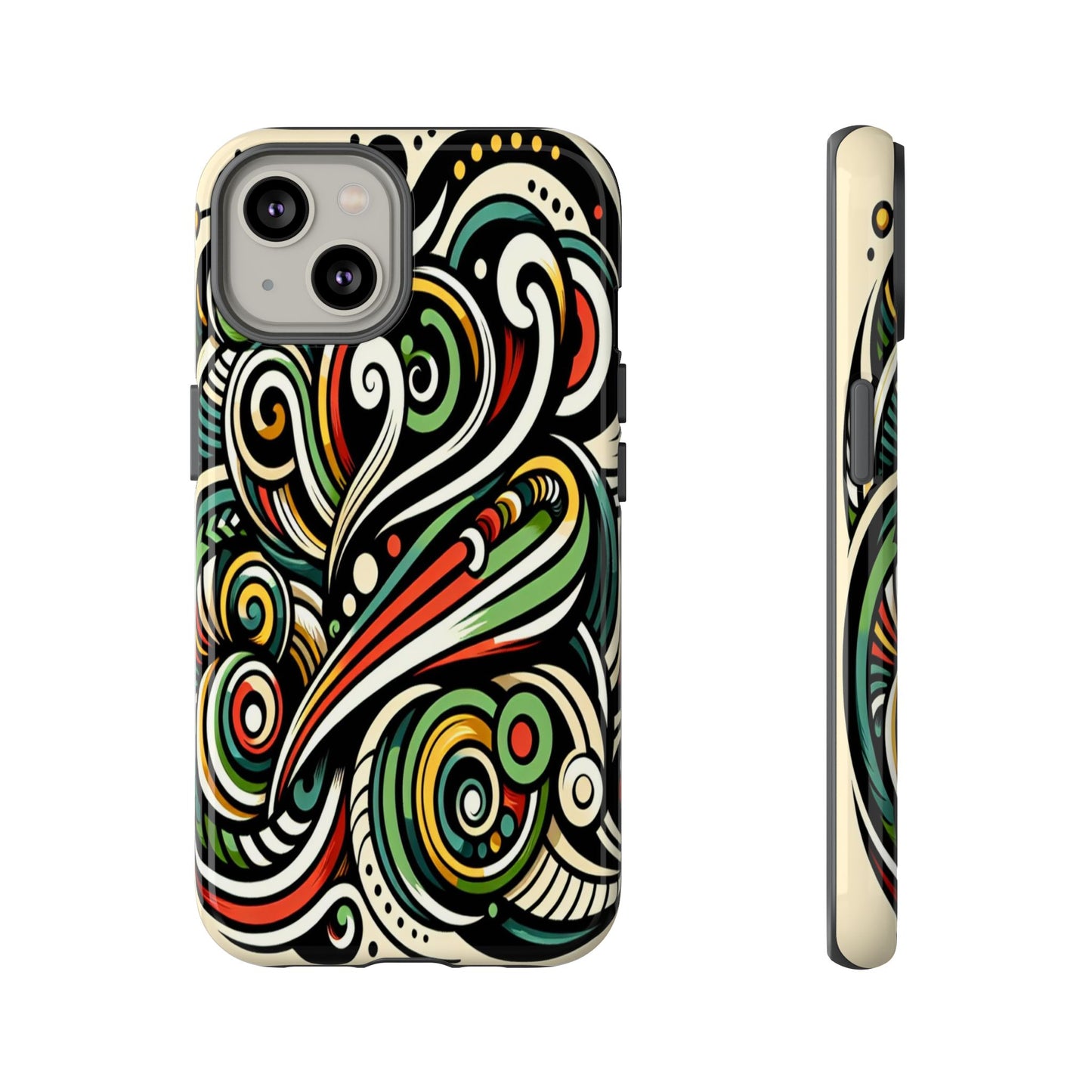 Swirling Whispers - Phone Case
