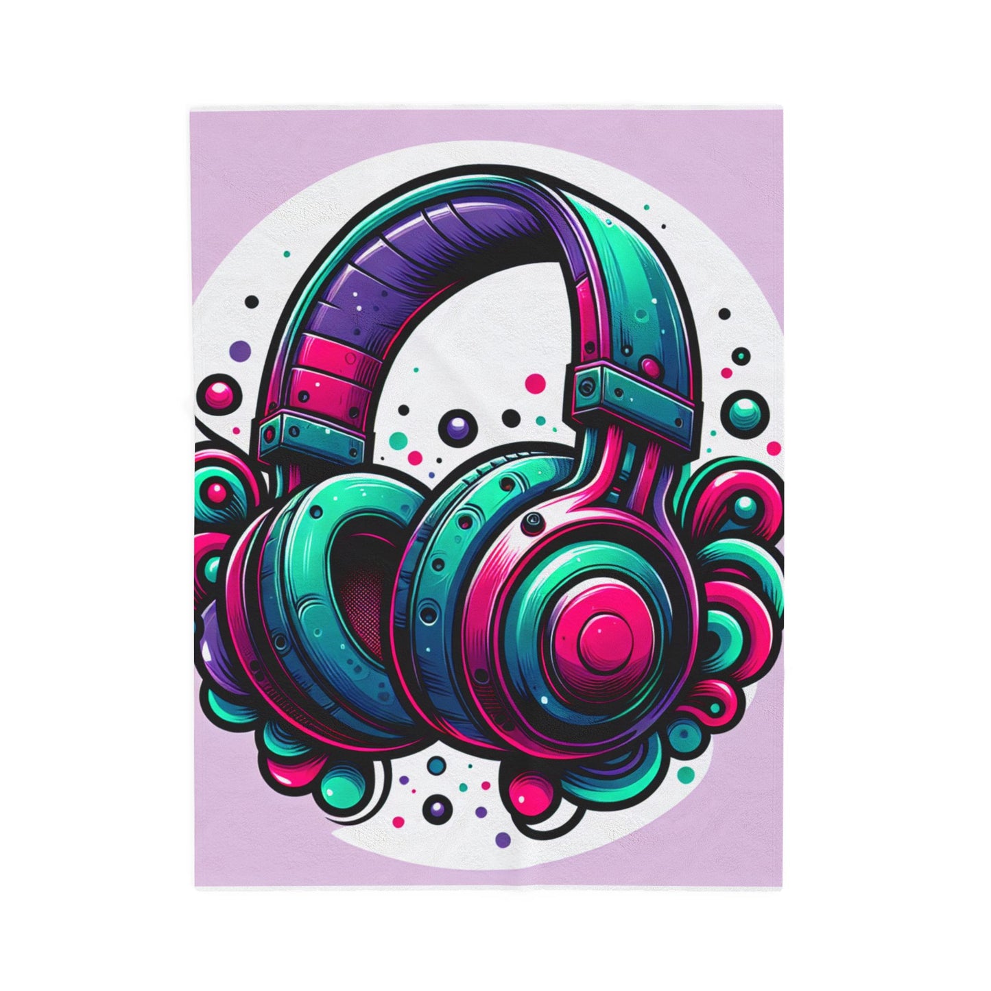 Rhythmic Groove Portal- Plush Blanket