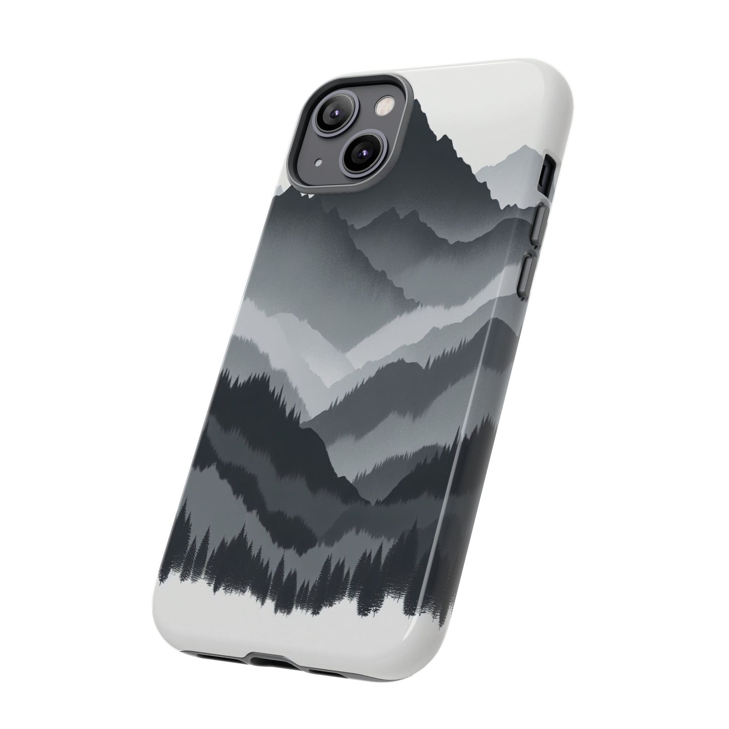 Layers of Misty Peaks - Phone Case