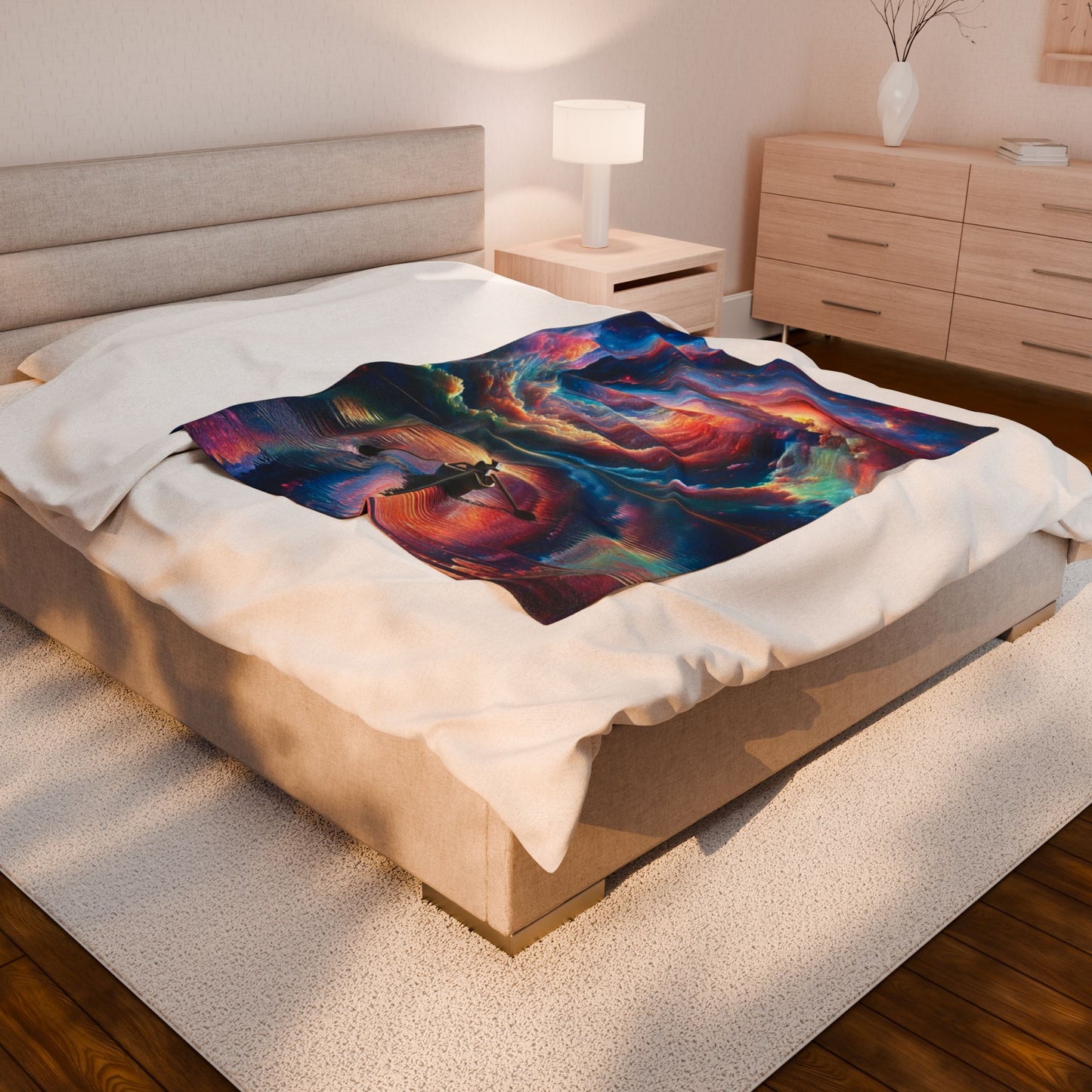 Voyage into Infinity - Plush Blanket