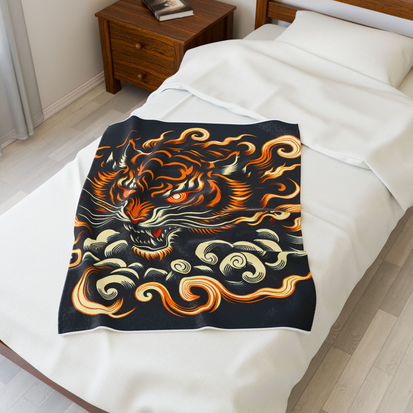 Fierce Essence of the Beast - Plush Blanket