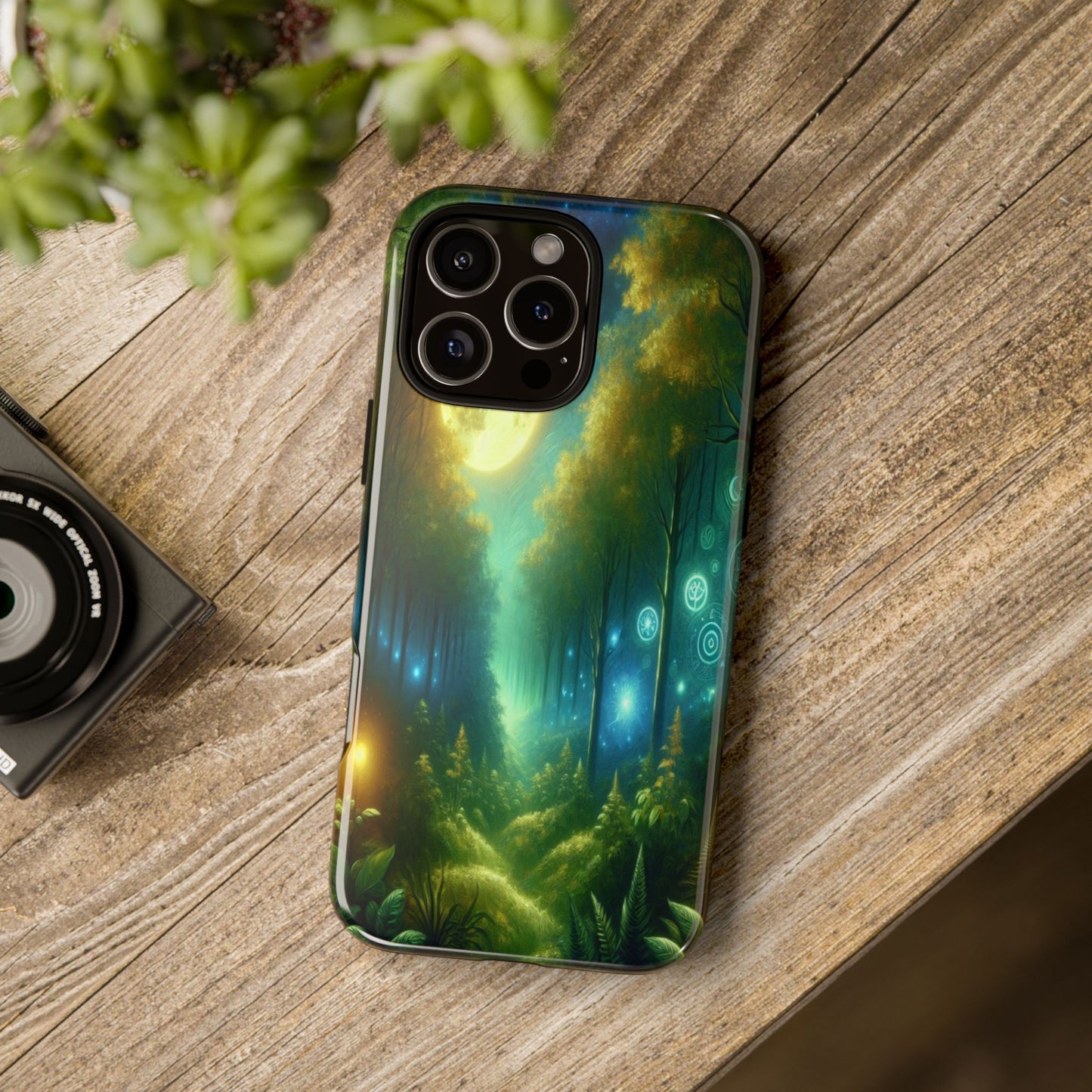 Moonlit Forest Wonders - Phone Case