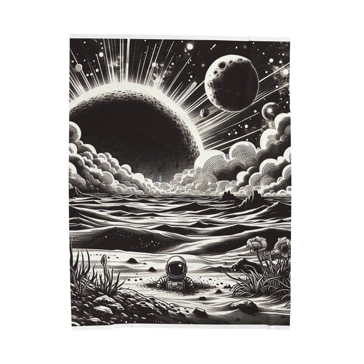 Cosmic Odyssey - Plush Blanket