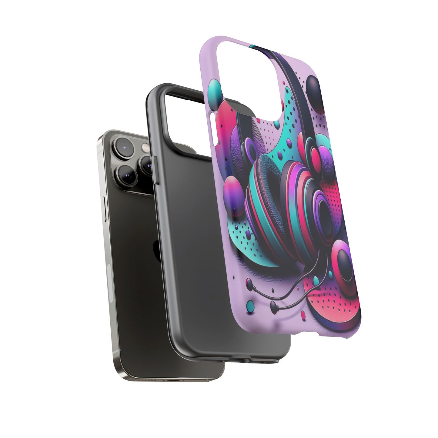 Rhythmic Echoes - Phone Case