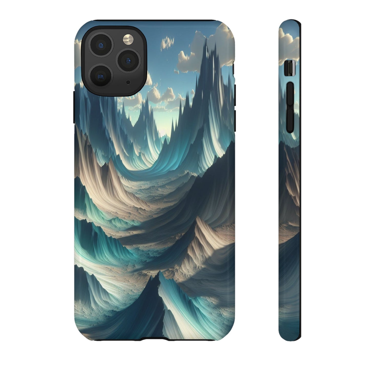 Whispering Peaks of Imagination - Phone Case