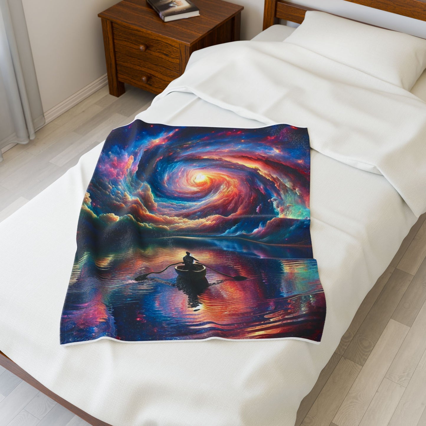 Voyage into Infinity - Plush Blanket