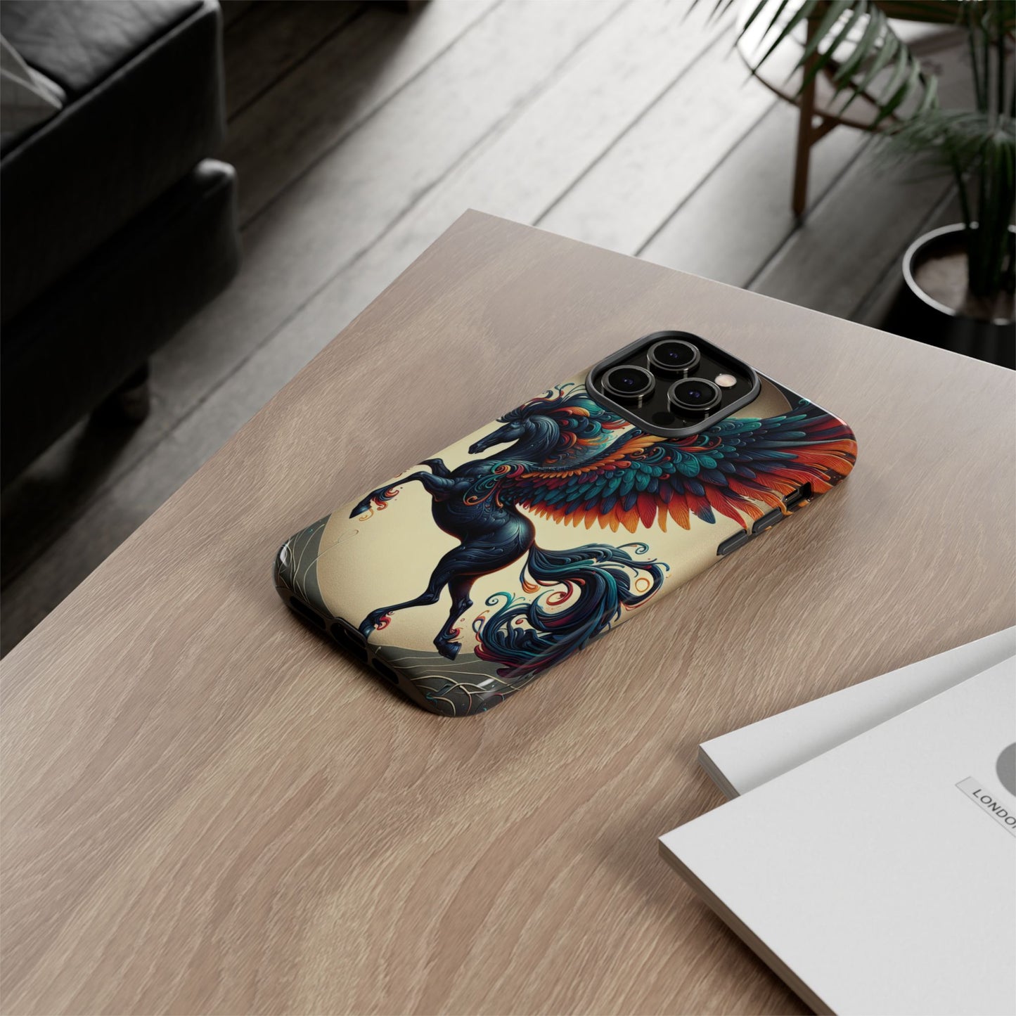 Winged Fantasy in Motion - Phone Case