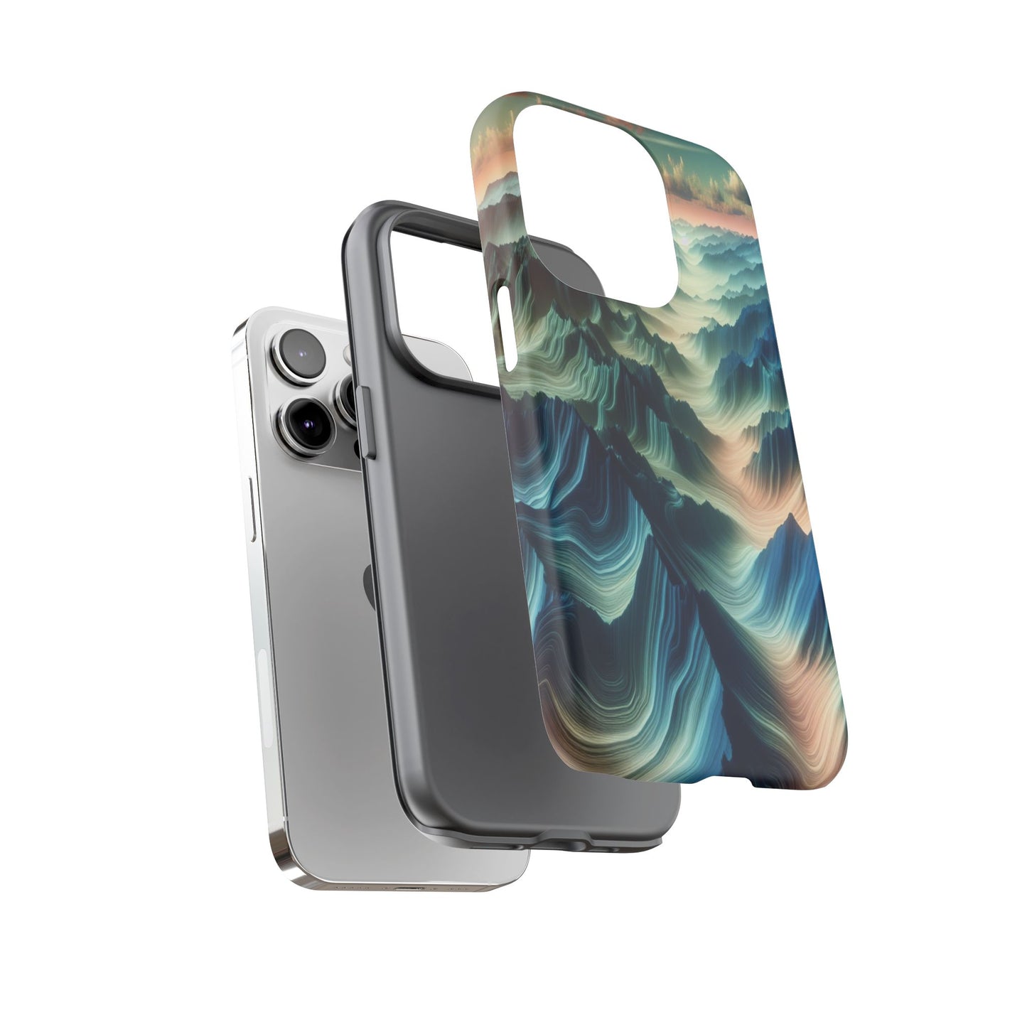 Ethereal Landscapes of Tranquility - Phone Case